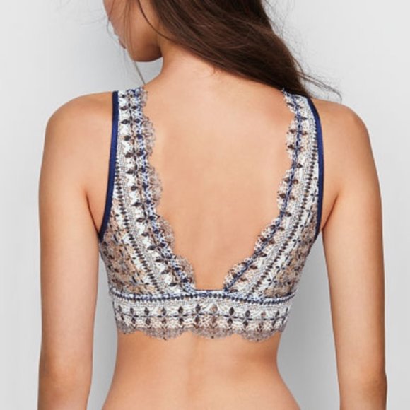 NWOT Victoria’s Secret lace plunge bralette - Picture 3 of 8